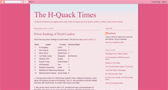 Desktop Screenshot of harazquack.blogspot.com