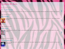 Tablet Screenshot of creationsbykris-kris.blogspot.com