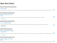 Tablet Screenshot of bestnewpoets.blogspot.com