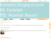 Tablet Screenshot of bielalah.blogspot.com