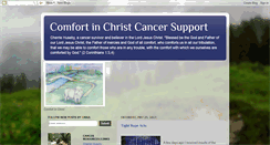 Desktop Screenshot of comfortinchristcancersupport.blogspot.com