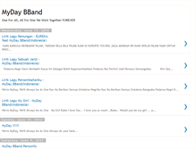 Tablet Screenshot of mydaybband.blogspot.com
