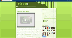 Desktop Screenshot of lapapeleradeobjetos.blogspot.com