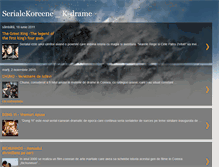 Tablet Screenshot of k-drame.blogspot.com