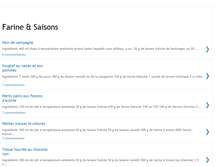 Tablet Screenshot of farine-saisons.blogspot.com