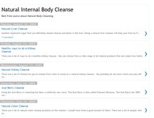 Tablet Screenshot of naturalbodycleanse.blogspot.com