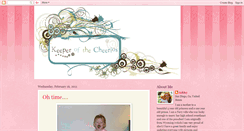 Desktop Screenshot of keeperofthecheerios-griffin.blogspot.com