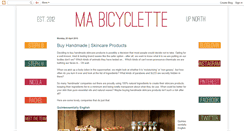 Desktop Screenshot of ma-bicyclette.blogspot.com