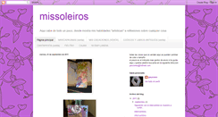 Desktop Screenshot of missoleiros.blogspot.com