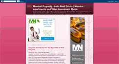 Desktop Screenshot of mumbai-property-real-estate.blogspot.com