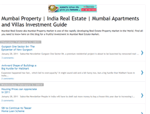 Tablet Screenshot of mumbai-property-real-estate.blogspot.com