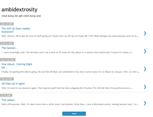Tablet Screenshot of ambidextrosity.blogspot.com