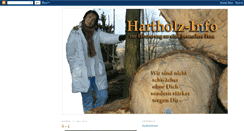 Desktop Screenshot of hartholz-info.blogspot.com