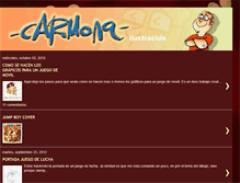 Tablet Screenshot of ilustcarmona.blogspot.com