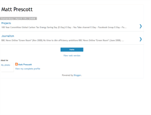 Tablet Screenshot of drmattprescott.blogspot.com
