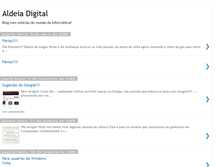 Tablet Screenshot of blogaldeia.blogspot.com