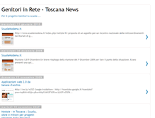 Tablet Screenshot of genitori-rete-toscana.blogspot.com