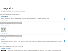 Tablet Screenshot of loongavida.blogspot.com