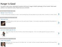 Tablet Screenshot of hungerisgood.blogspot.com