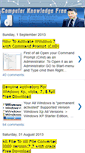 Mobile Screenshot of computerknowledgefree.blogspot.com