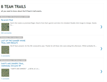 Tablet Screenshot of bteamtrails.blogspot.com