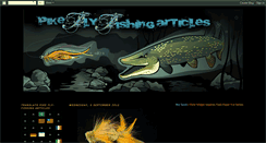 Desktop Screenshot of pikeflyfishingarticles.blogspot.com