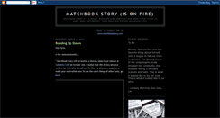 Desktop Screenshot of matchbookstory.blogspot.com