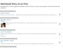 Tablet Screenshot of matchbookstory.blogspot.com