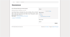 Desktop Screenshot of decoreerenove.blogspot.com