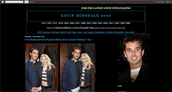 Desktop Screenshot of gavin-rossdale-2002.blogspot.com