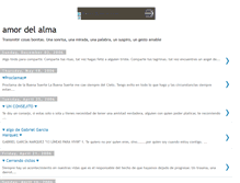 Tablet Screenshot of amordelalma.blogspot.com