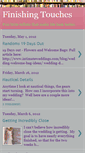 Mobile Screenshot of finishingtouches-michelle.blogspot.com