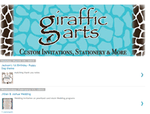 Tablet Screenshot of girafficarts.blogspot.com