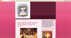 Desktop Screenshot of encuentrodeoracionyfe.blogspot.com