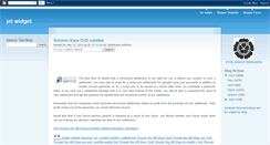Desktop Screenshot of jet-widget.blogspot.com