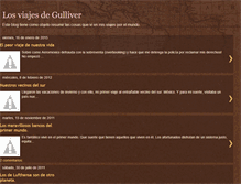 Tablet Screenshot of losviajesdeguliver.blogspot.com