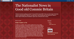 Desktop Screenshot of nationalistblog.blogspot.com