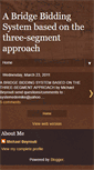 Mobile Screenshot of mb-bridge-bidding-system.blogspot.com