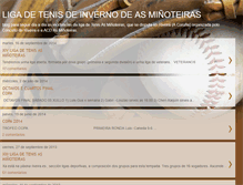 Tablet Screenshot of ligadetenisasminoteiras.blogspot.com