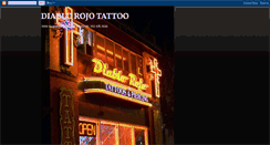 Desktop Screenshot of diablorojotattoos.blogspot.com