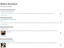 Tablet Screenshot of billets-douxmeur.blogspot.com