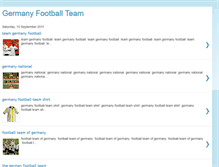 Tablet Screenshot of germanyfootballteam.blogspot.com