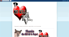 Desktop Screenshot of nokilllehighvalley.blogspot.com