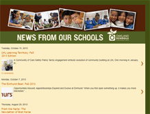 Tablet Screenshot of oaklandschools.blogspot.com