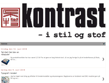 Tablet Screenshot of kontrast-i-stil-og-stof.blogspot.com