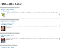 Tablet Screenshot of gaibiel.blogspot.com