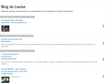 Tablet Screenshot of louises.blogspot.com