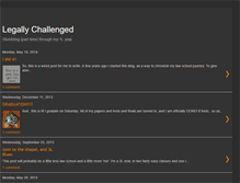 Tablet Screenshot of legallychallenged1.blogspot.com