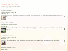 Tablet Screenshot of bewareoftherug.blogspot.com