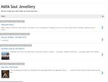 Tablet Screenshot of mayajewellery.blogspot.com